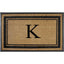 Classic Pictureframe Monogrammed Doormat, 30"X48"