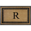 Classic Pictureframe Monogrammed Doormat, 30"X48"