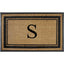 Classic Pictureframe Monogrammed Doormat, 30"X48"