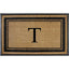 Classic Pictureframe Monogrammed Doormat, 30"X48"