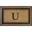 Classic Pictureframe Monogrammed Doormat, 30"X48"