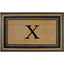 Classic Pictureframe Monogrammed Doormat, 30"X48"