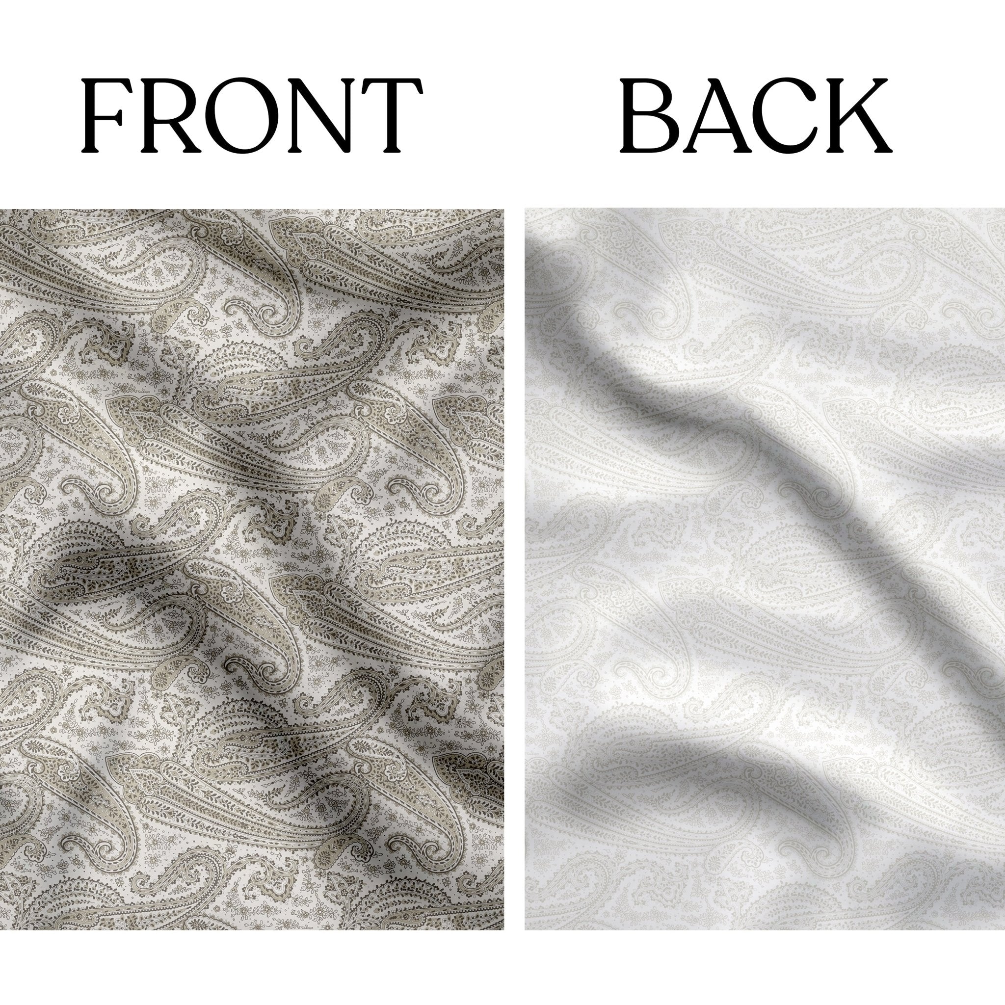 Angela Organic Cotton Reversible Duvet Set - Delara