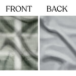 Selena Check Green Organic Cotton Reversible Duvet Set - Delara