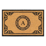 Artisans Geneva Monogrammed Doormat 24"X39" - Delara