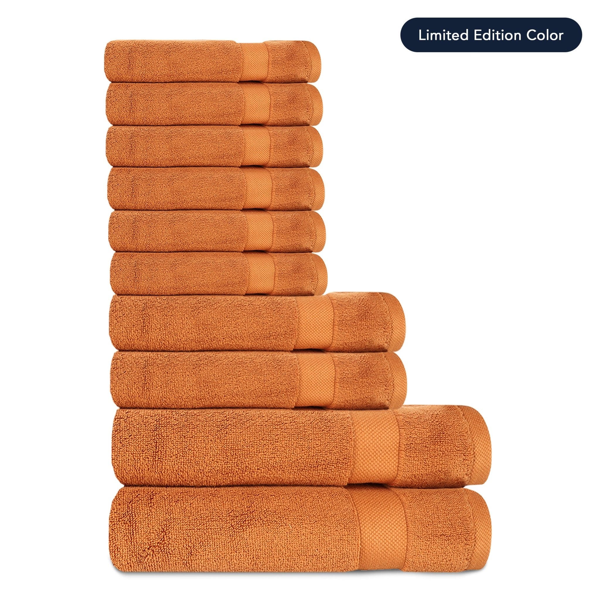 100% Organic Cotton Towel Sets - Delara