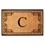 Rubber Bordered Designed Outdoor Monogrammed Doormat 36"X72" - Delara
