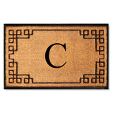 Rubber Bordered Designed Outdoor Monogrammed Doormat 36"X72" - Delara