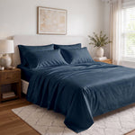 Naturally Cooling & Breathable TENCEL™ Eucalyptus Sheet Set - Delara