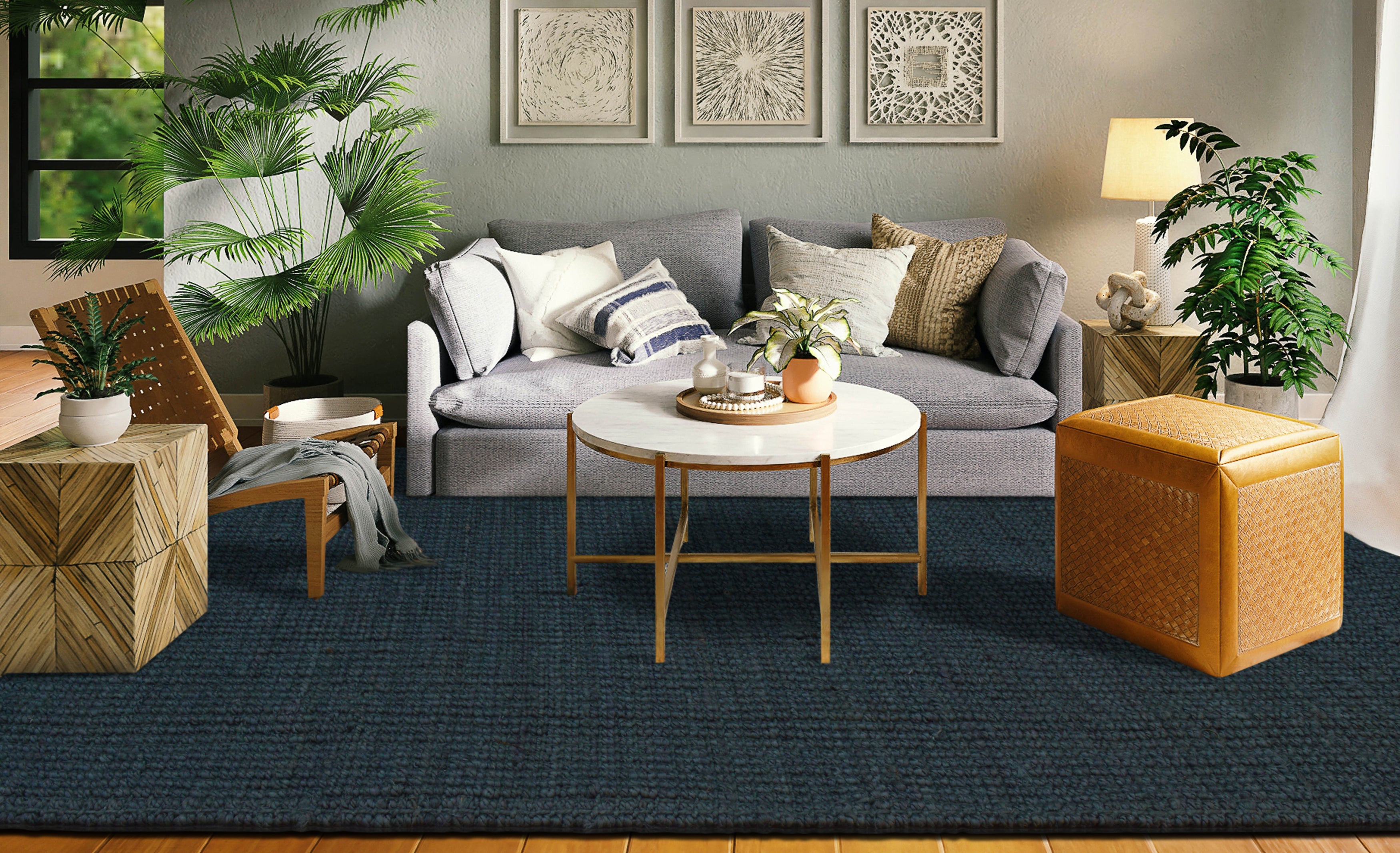 Premium Boucle Jute Rug