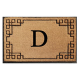 Rubber Bordered Designed Outdoor Monogrammed Doormat 24"X39"