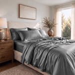 100% Bamboo Viscose Duvet Cover Set - Delara