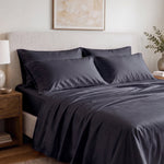 100% Organic Cotton 400TC Sateen Pillowcase Pair - Delara