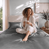 100% Bamboo Viscose Fitted Sheet - Delara