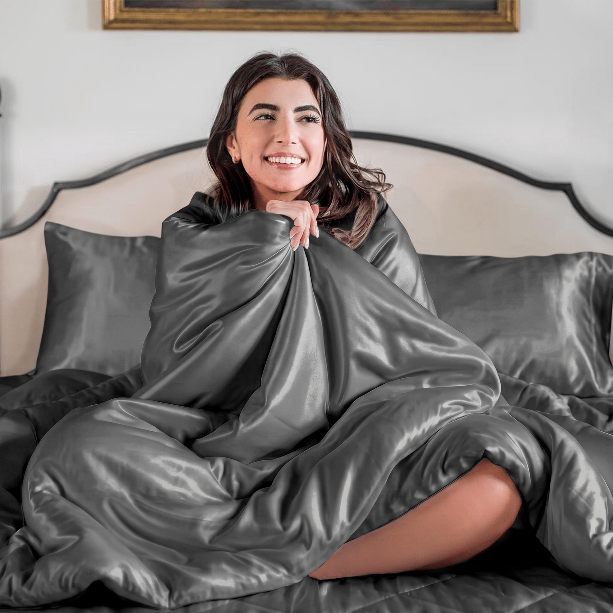 100% Bamboo Viscose Duvet Cover Set - Delara