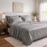 Naturally Cooling & Breathable TENCEL™ Eucalyptus Sheet Set - Delara