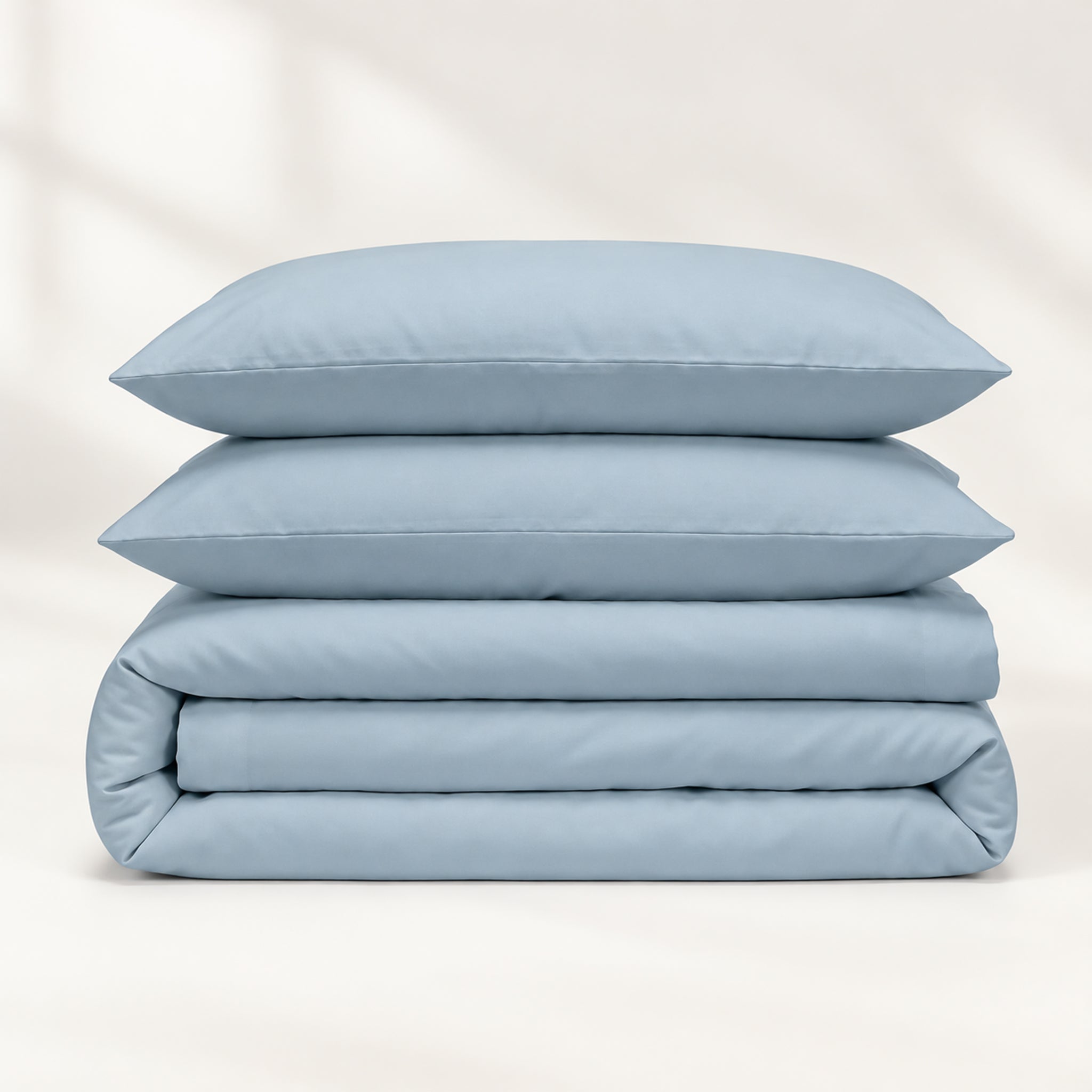 100% Organic Cotton Percale Duvet Cover Set - Delara