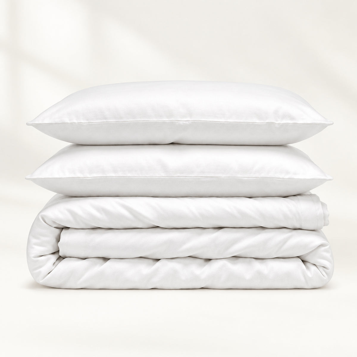 Organic Cotton Sateen Duvet Cover
