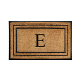 Rubber Border Monogrammed Outdoor Doormat 30"X60"