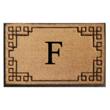 Rubber Bordered Designed Outdoor Monogrammed Doormat 24"X39"