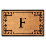 Rubber Bordered Designed Outdoor Monogrammed Doormat 36"X72" - Delara