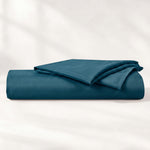 100% Organic Cotton Percale Fitted Sheet Set - Delara