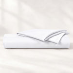 100% Organic Cotton Percale Fitted Sheet Set - Delara