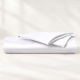 100% Organic Cotton 400TC Sateen Fitted Sheet Set - Delara