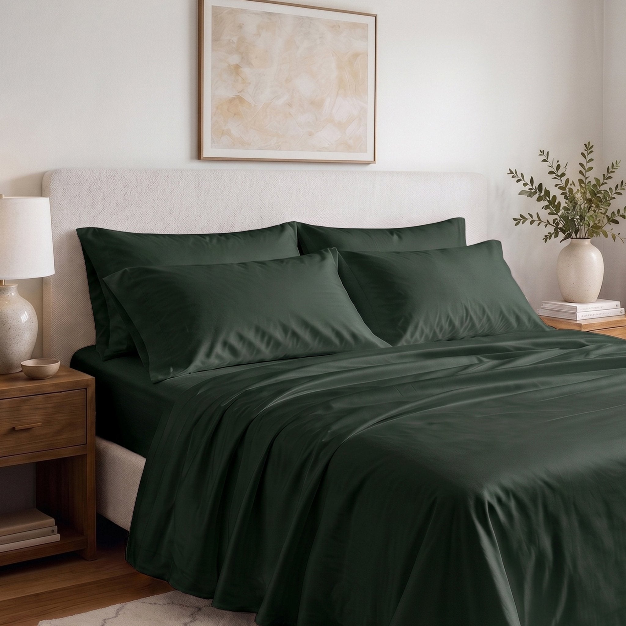 Naturally Cooling & Breathable TENCEL™ Eucalyptus Pillowcase Pair - Delara