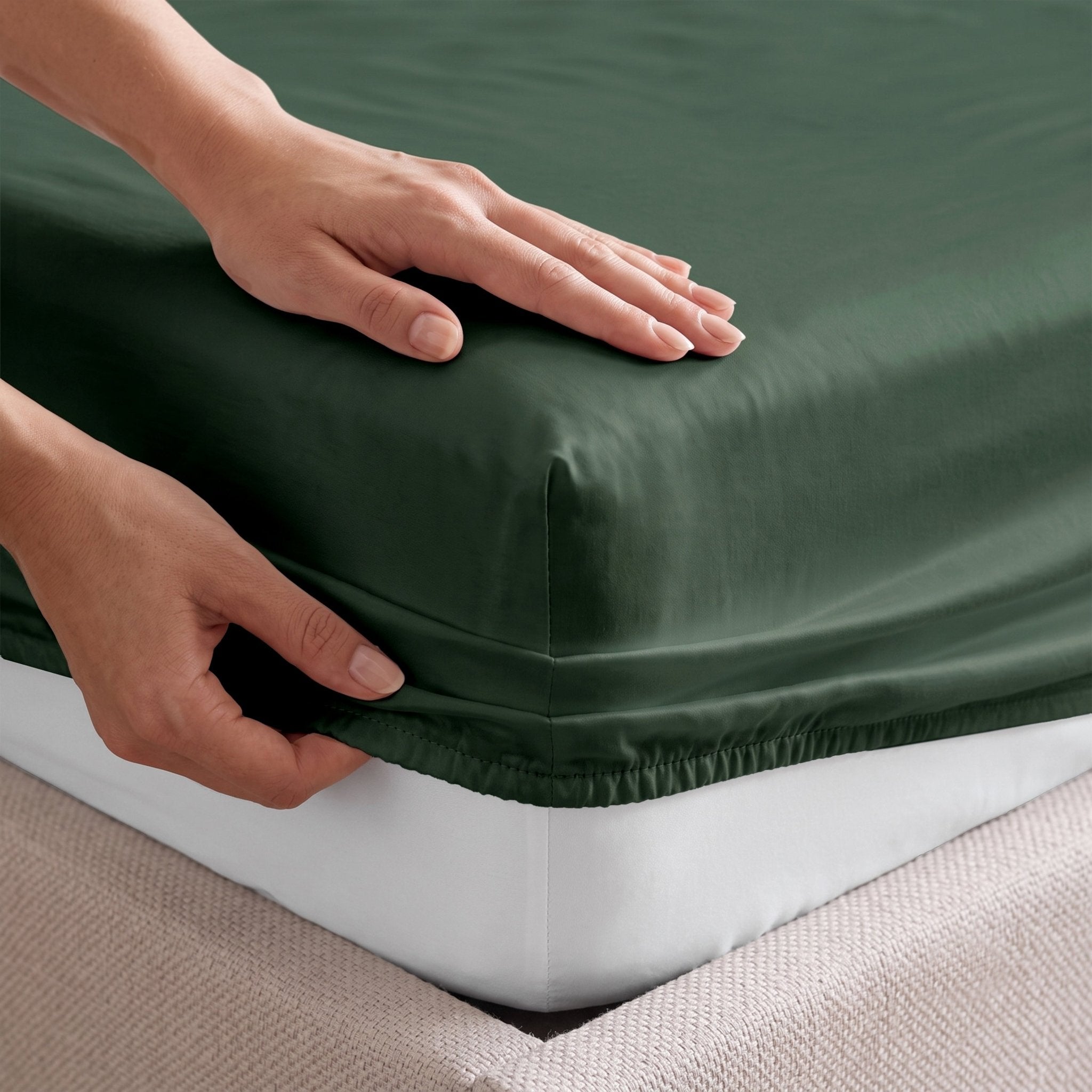 Naturally Cooling & Breathable TENCEL™ Eucalyptus Sheet Bundle - Delara