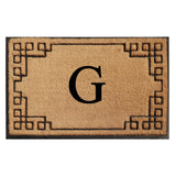 Rubber Bordered Designed Outdoor Monogrammed Doormat 36"X72" - Delara