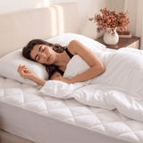 GOTS Certified Organic Wool Mattress Pad - Delara