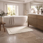 Organic Cotton Reversible Bath Mat - Delara