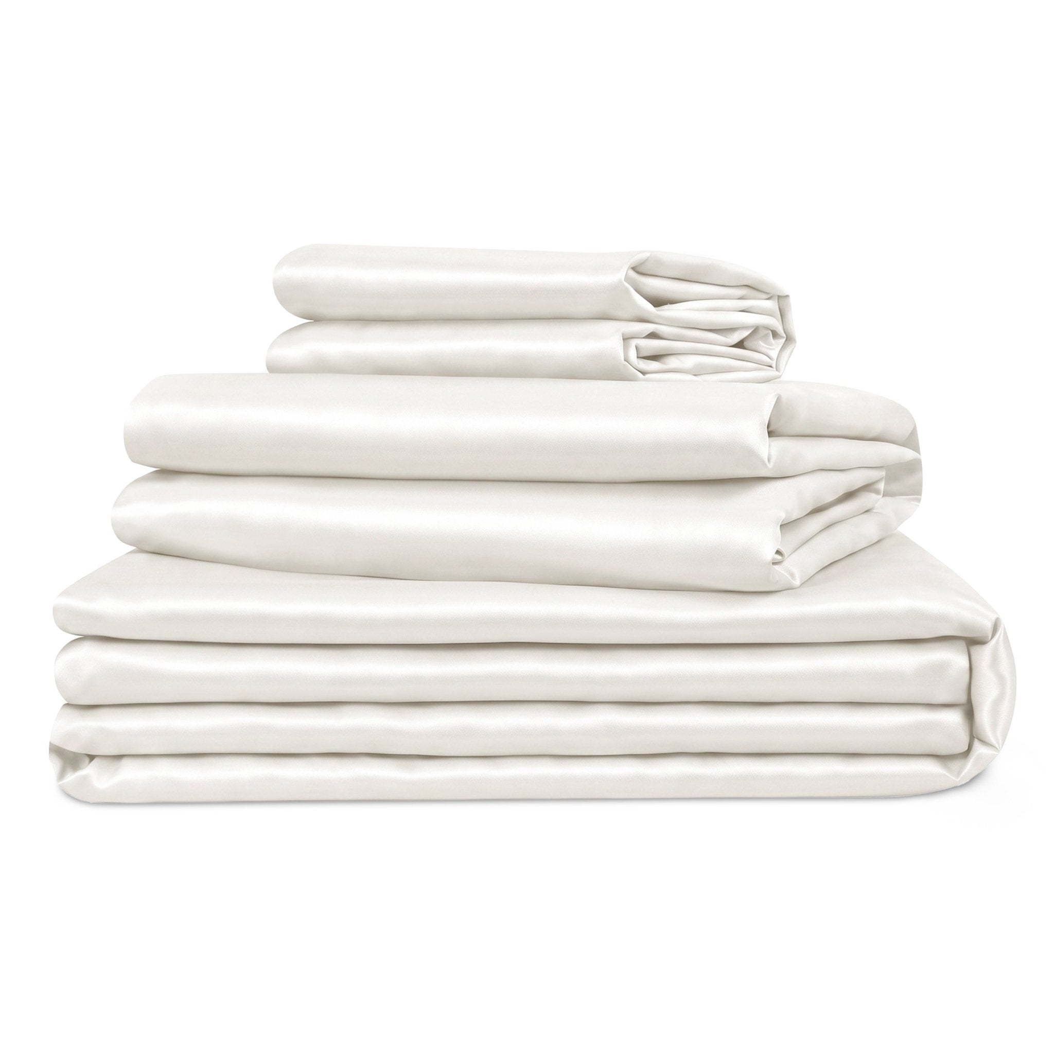 100% Organic Cotton 400TC Sateen Sheet Bundle - Delara