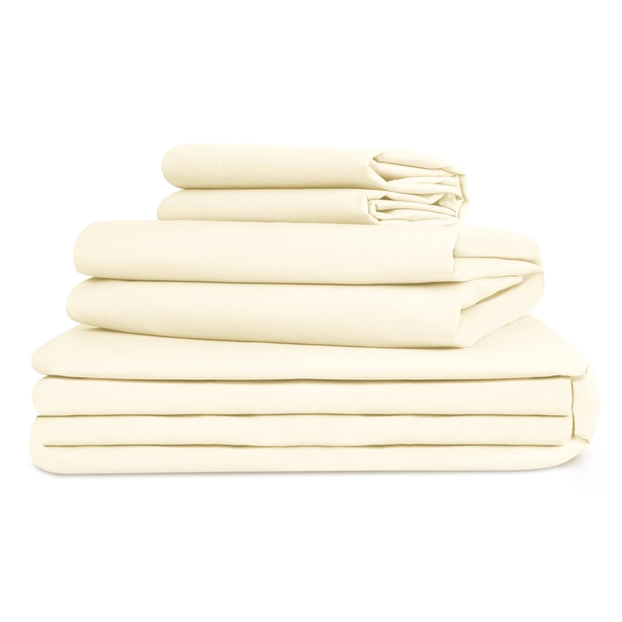 100% Organic Cotton Percale Sheet Bundle - Delara
