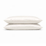 100% Organic Cotton 400TC Sateen Pillowcase Pair - Delara