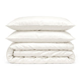 100% Organic Cotton 400TC Sateen Duvet Cover Set - Delara