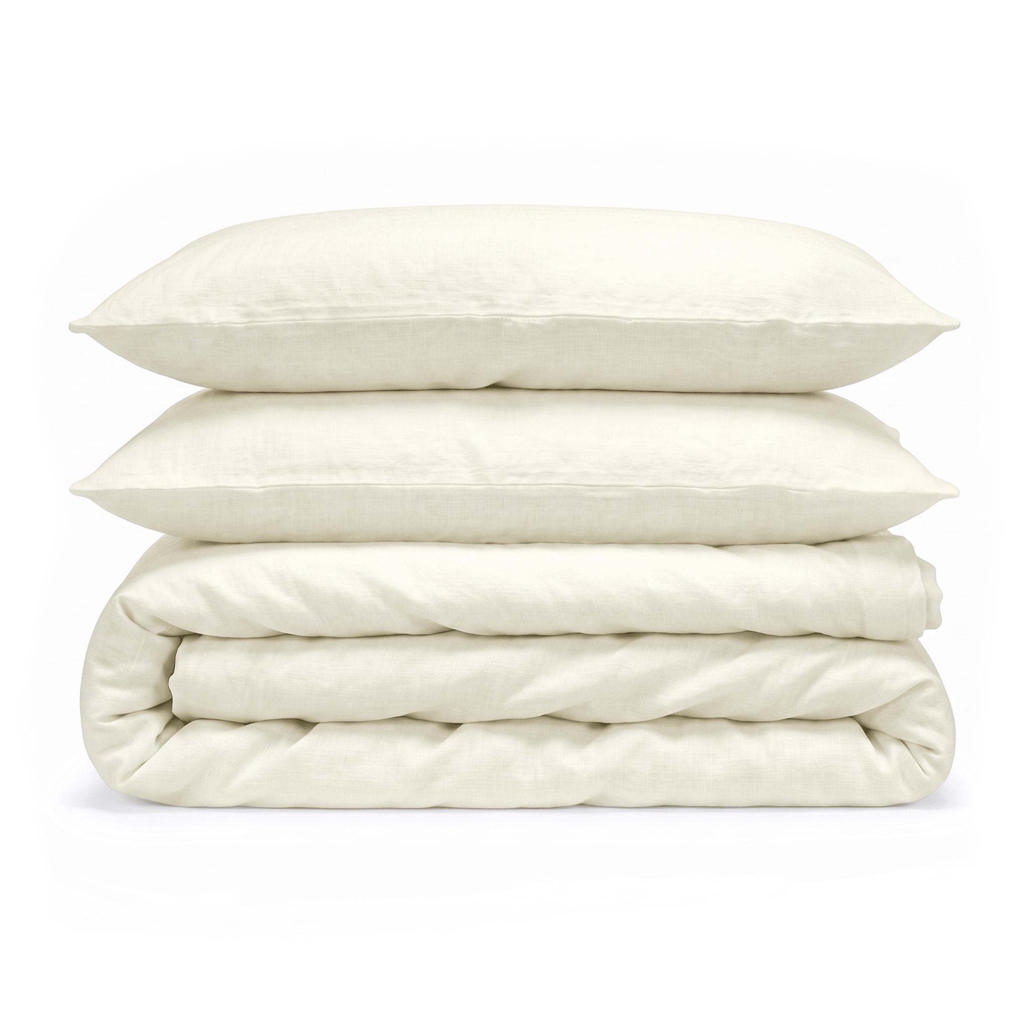 100% European Flax Linen Duvet Cover Set - Delara