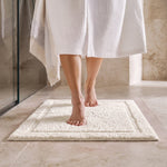 Organic Cotton Reversible Bath Mat - Delara