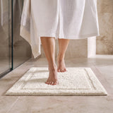 Organic Cotton Reversible Bath Mat - Delara