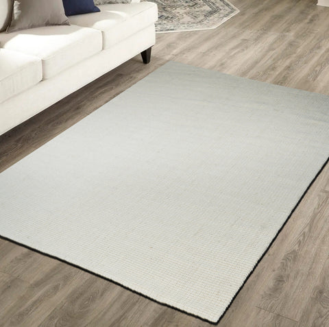 Premium Boucle Jute & Wool Rug - DelaraHome