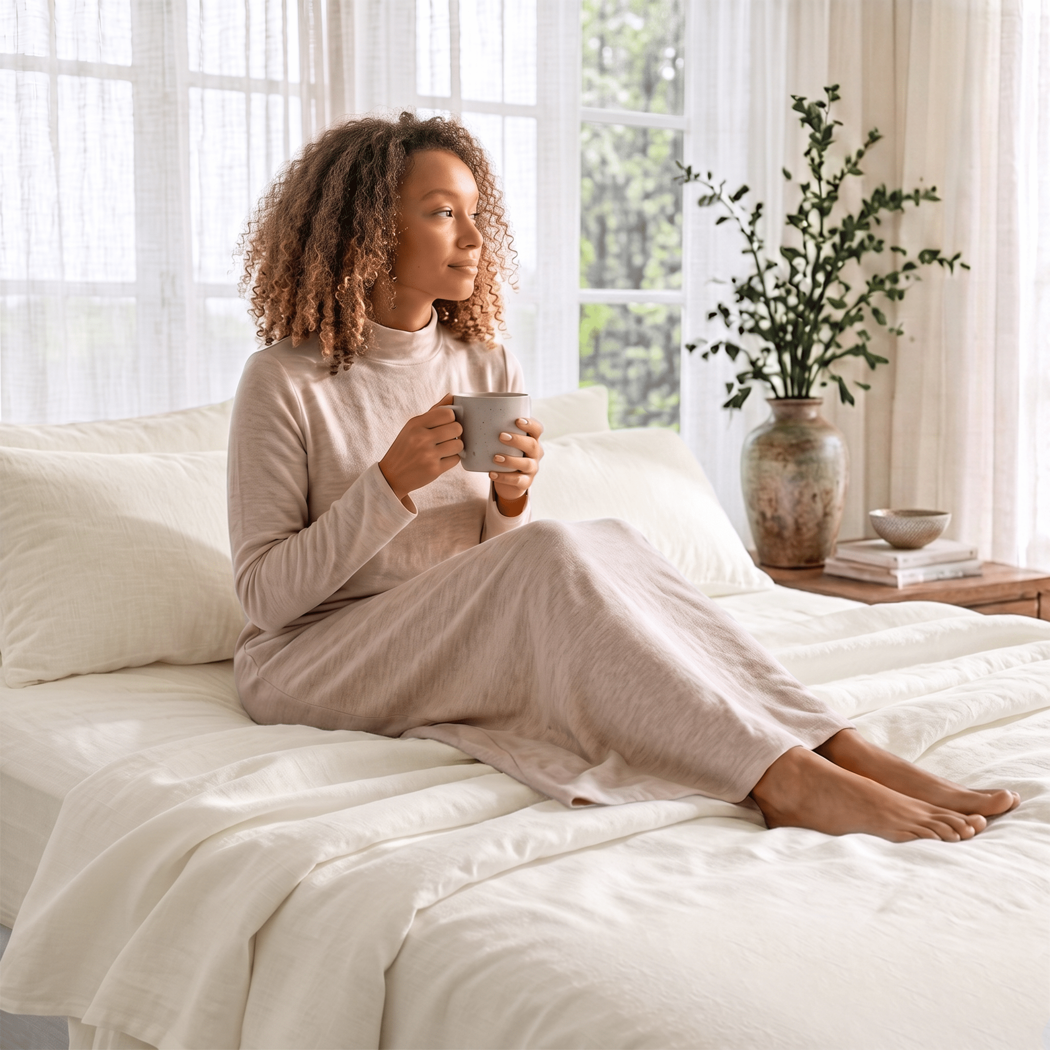 100% European Flax Linen Sheet Set - Delara