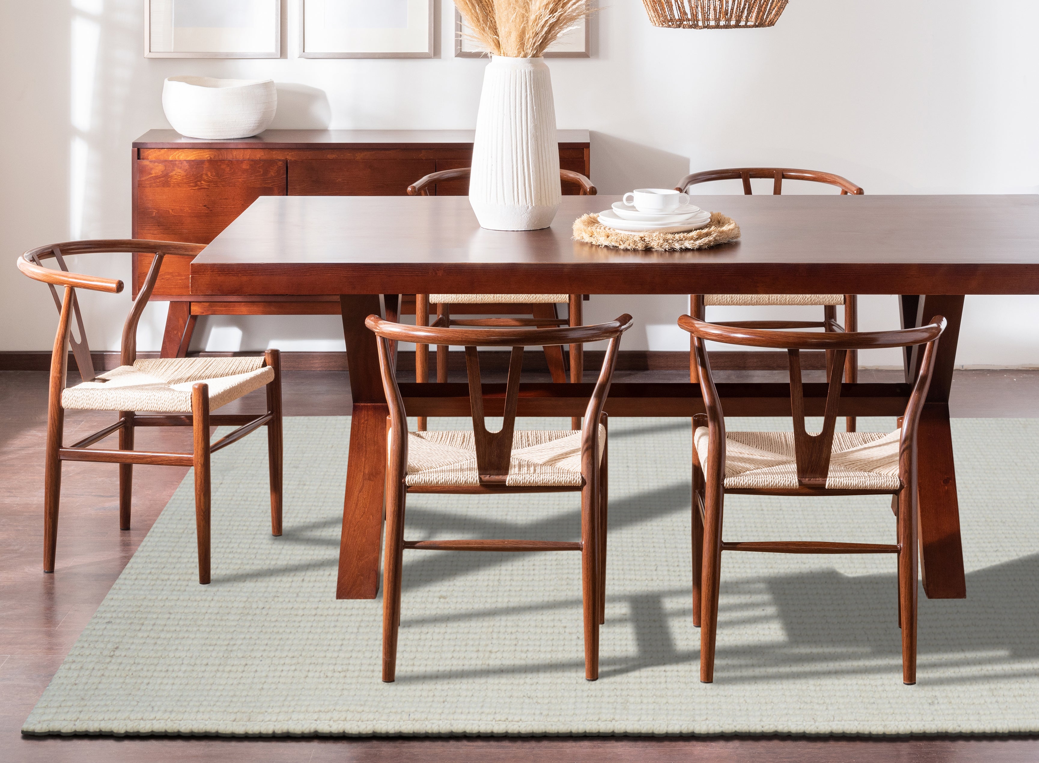 Premium Boucle Jute & Wool Rug
