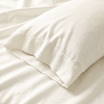 100% European Flax Linen Fitted Sheet Set - Delara