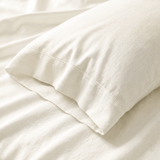 100% European Flax Linen Fitted Sheet Set - Delara