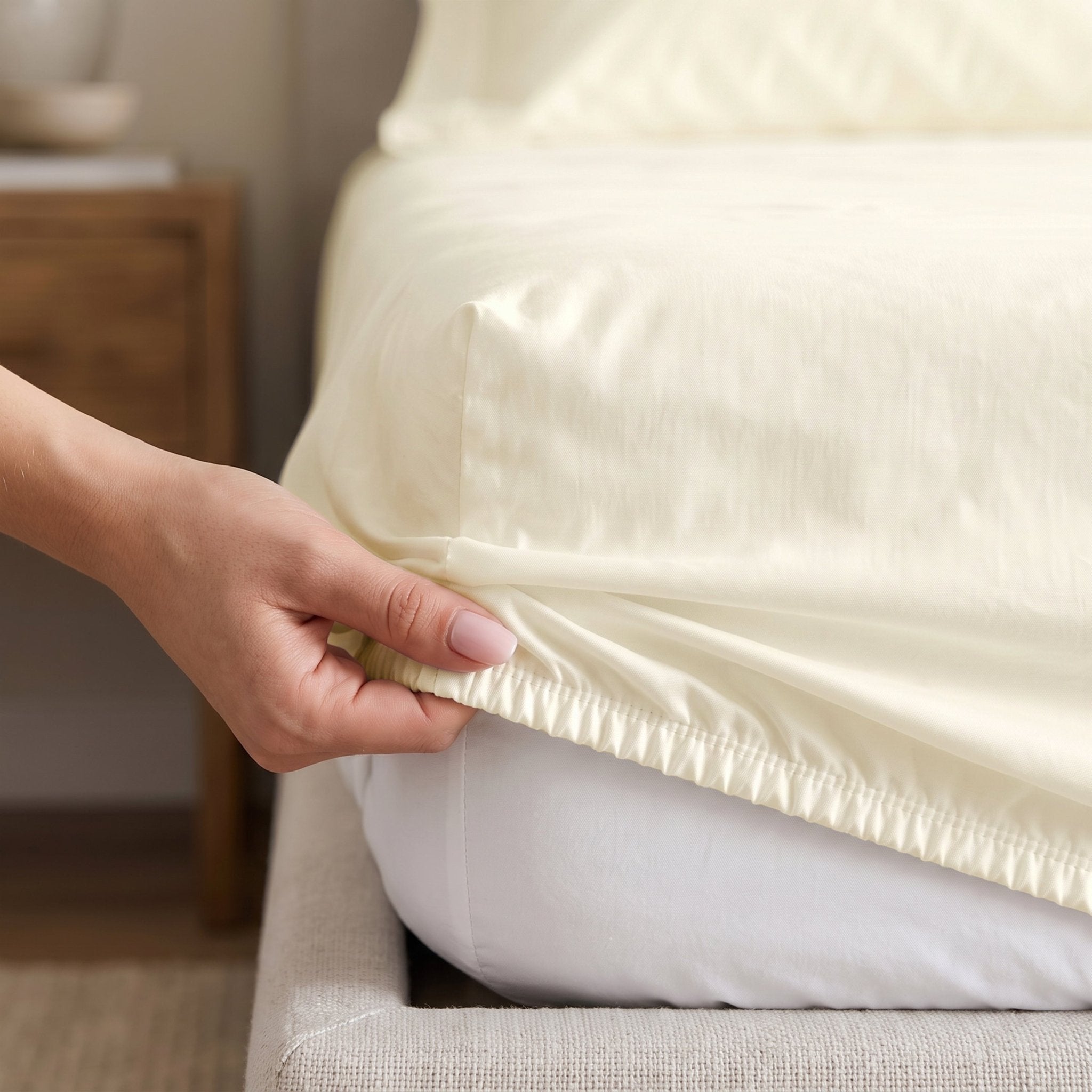 100% Organic Cotton Percale Sheet Bundle - Delara