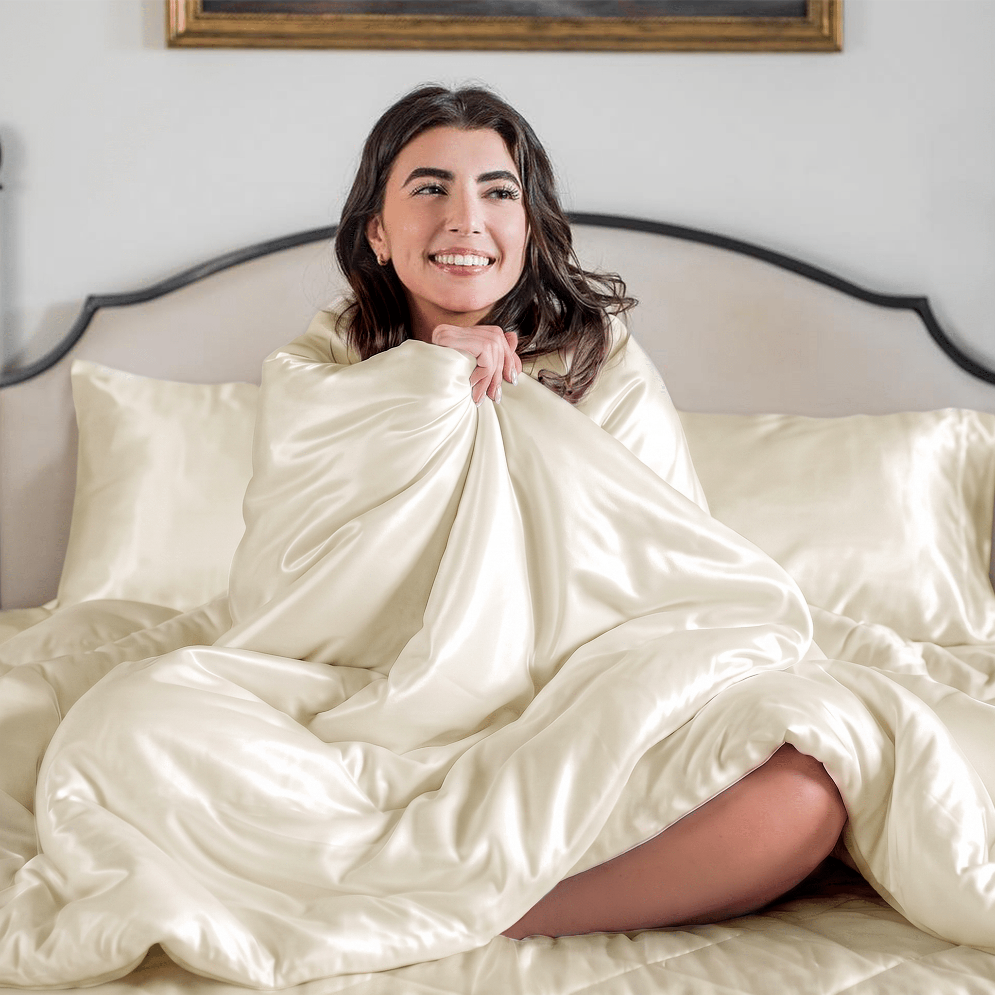 100% Bamboo Viscose Duvet Cover Set - Delara