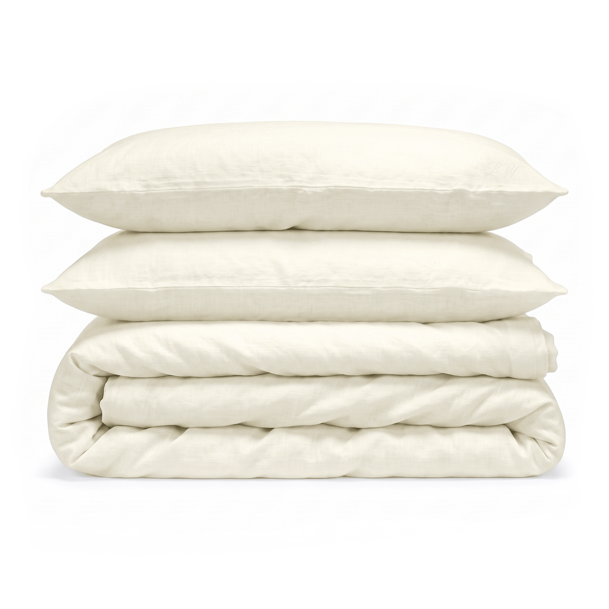 100% European Flax Linen Duvet Cover Set - Delara