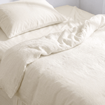 100% European Flax Linen Duvet Cover Set - Delara