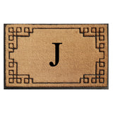 Rubber Bordered Designed Outdoor Monogrammed Doormat 24"X39"